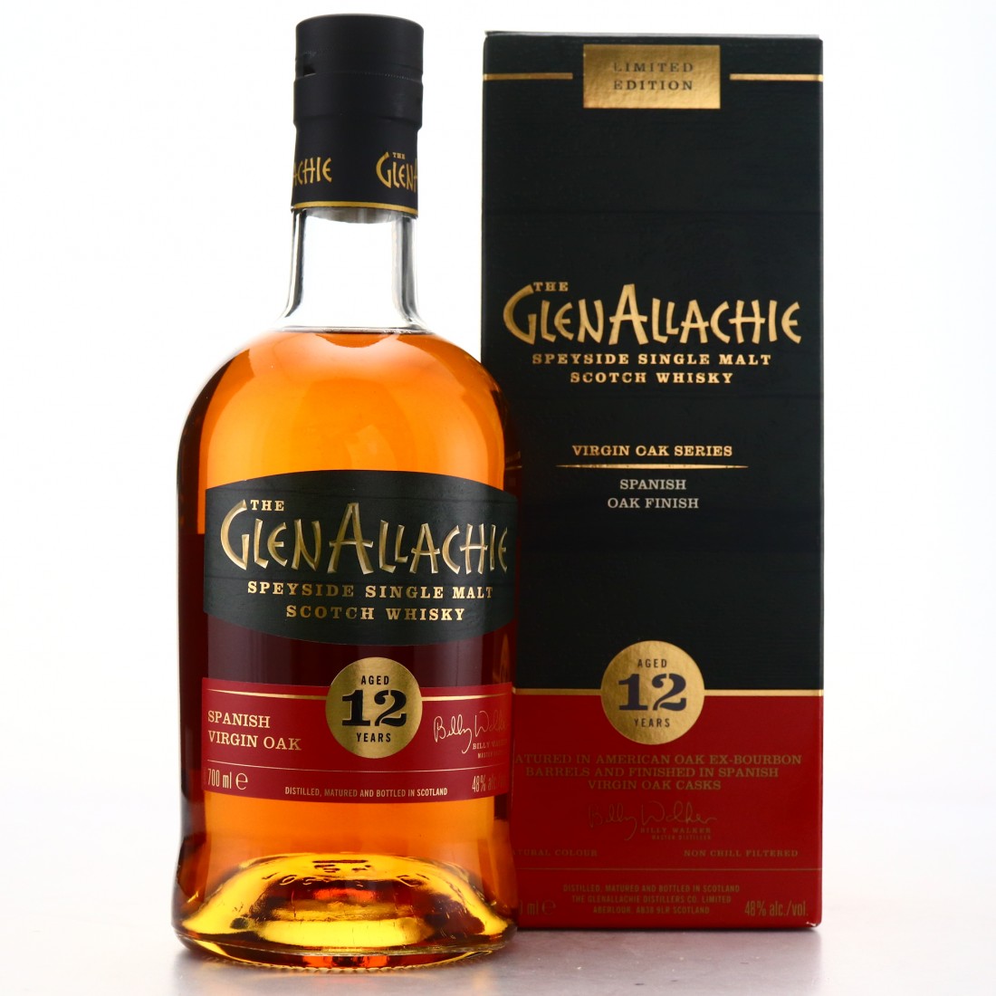 GlenAllachie 10 Ans Spanish Oak Finish - Whisky Du Speyside - 48