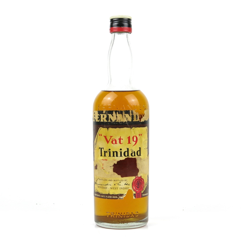 Fernandes 'Vat 19' Trinidad Rum 1960s Whisky Auctioneer