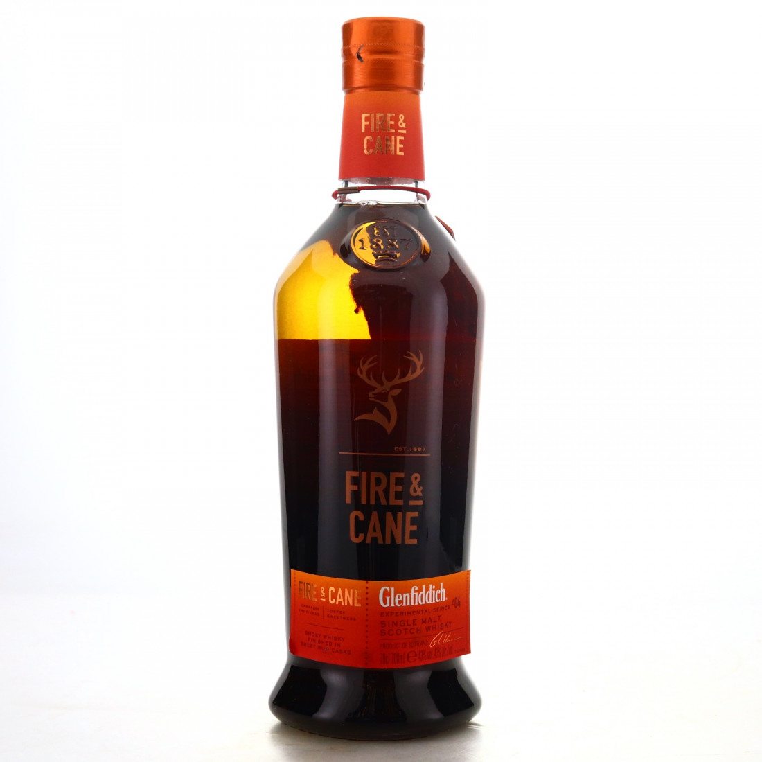 Glenfiddich Experimental Series 4 Fire and Cane Whisky Auctioneer