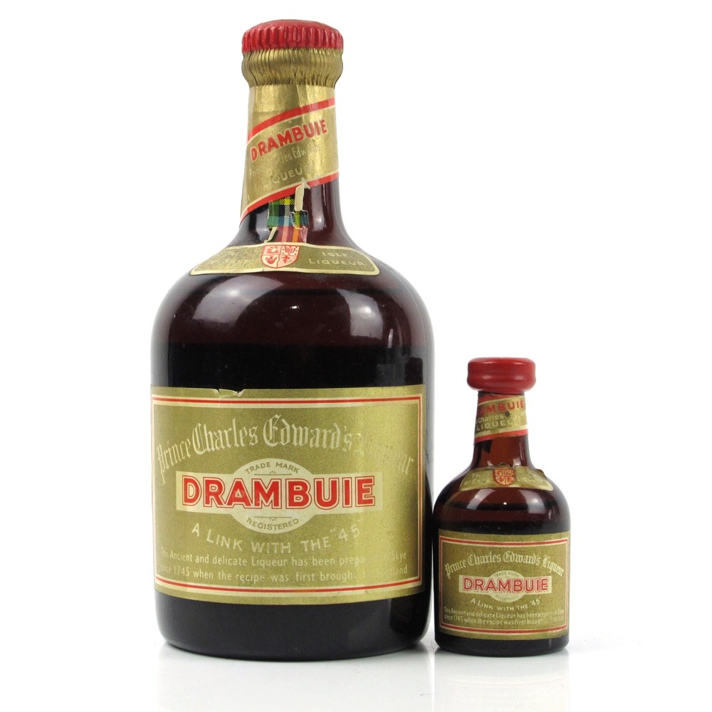 Drambuie Liqueur 1960s Including Miniature Whisky Auctioneer