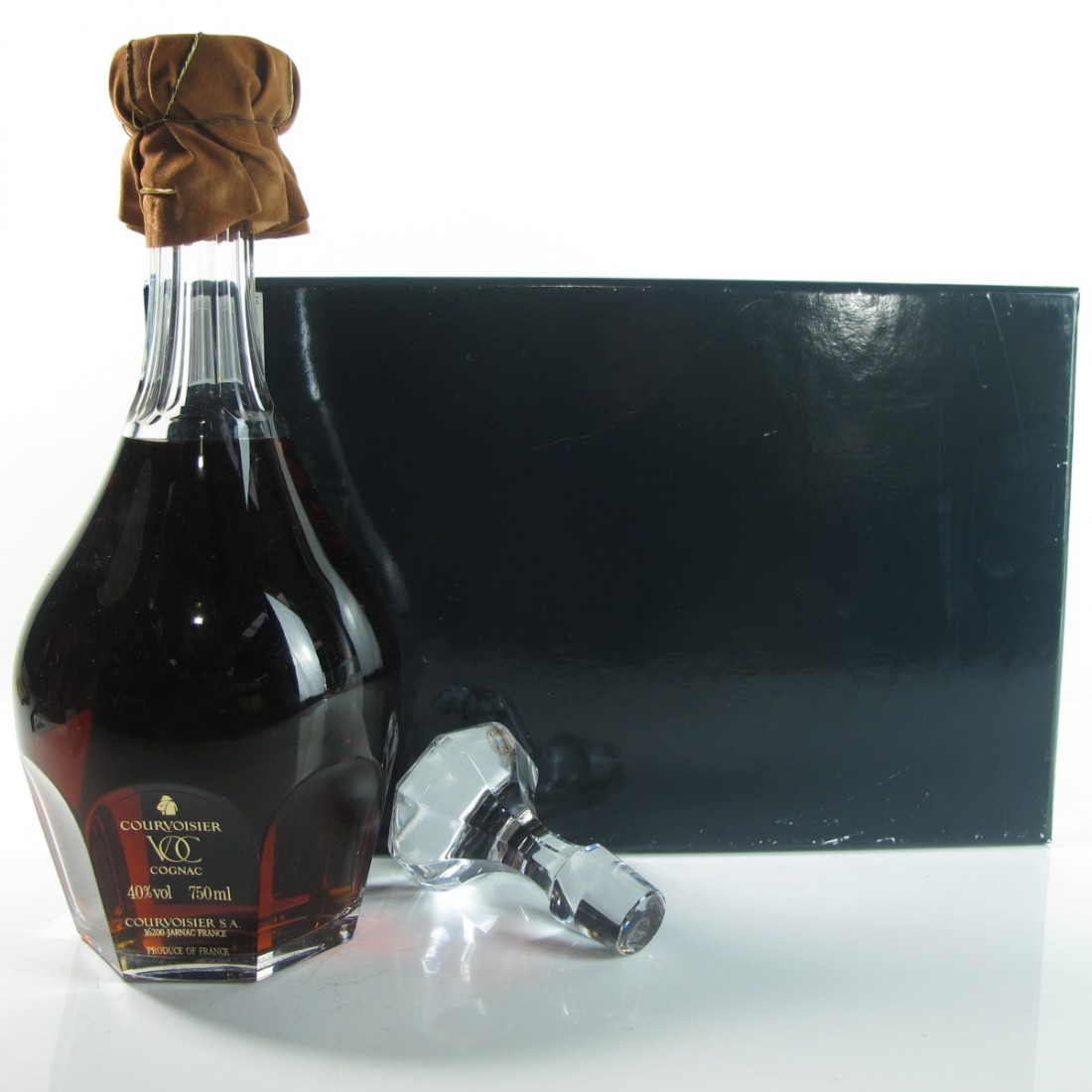 Courvoisier VOC Cognac Baccarat Crystal Whisky Auctioneer