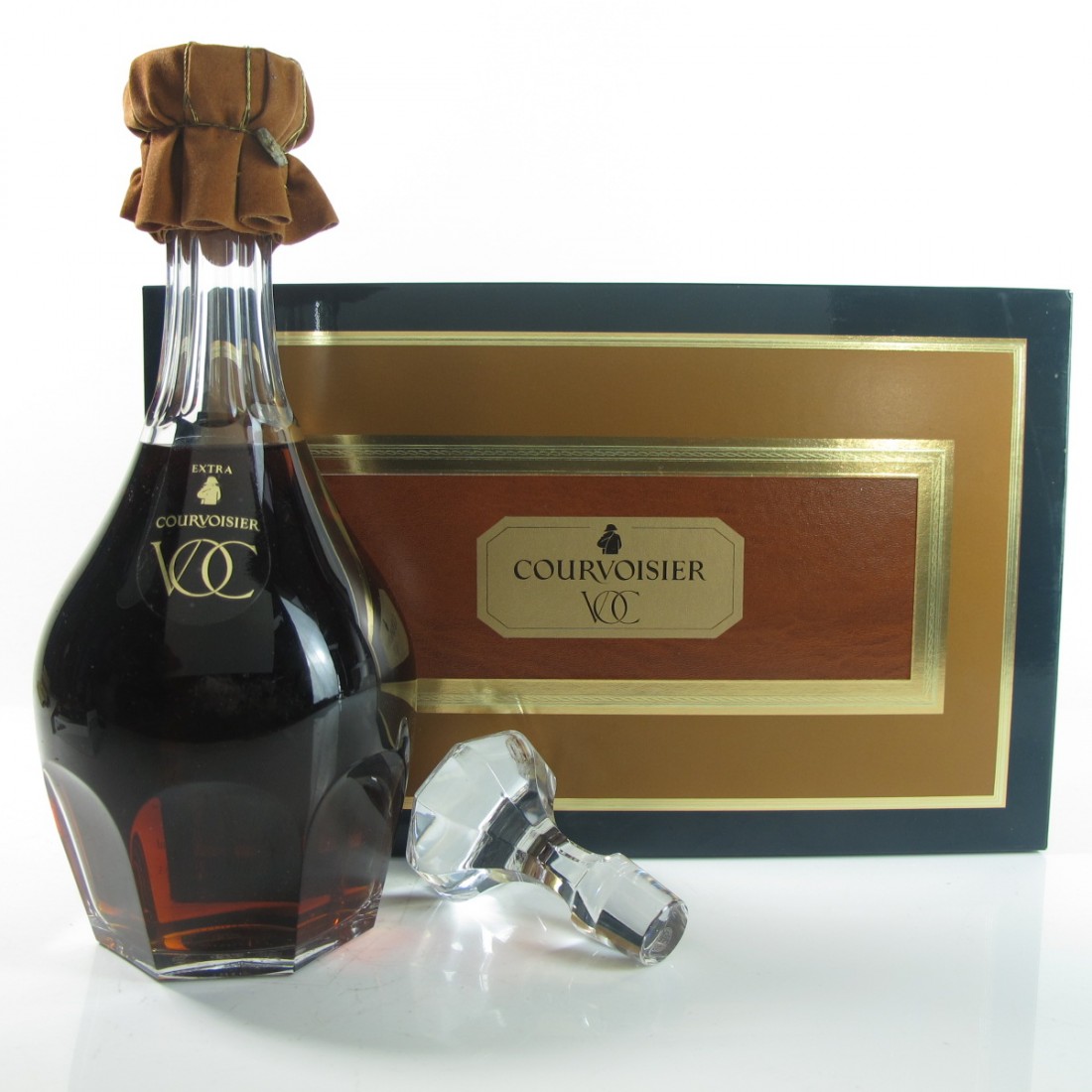 Courvoisier VOC Cognac Baccarat Crystal Whisky Auctioneer