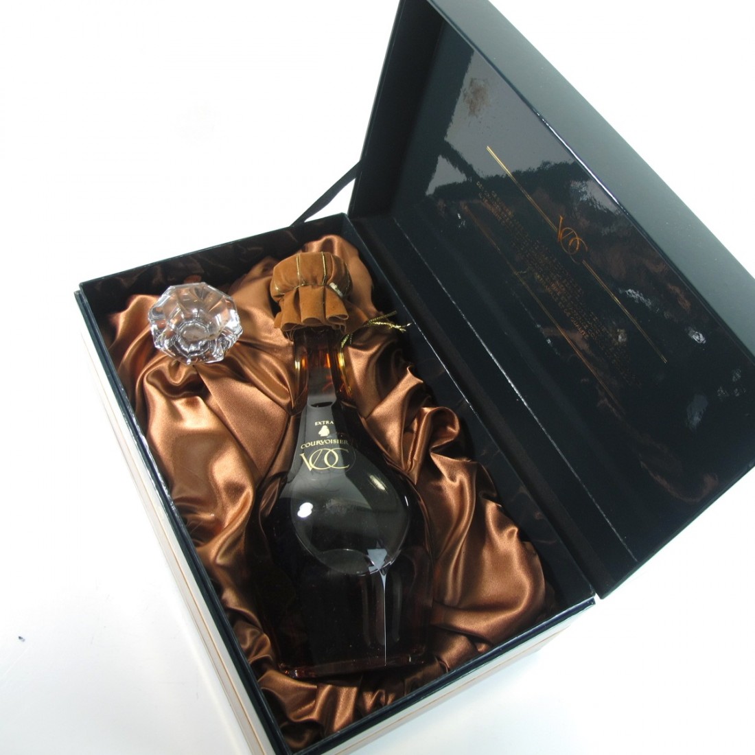 Courvoisier VOC Cognac Baccarat Crystal Whisky Auctioneer