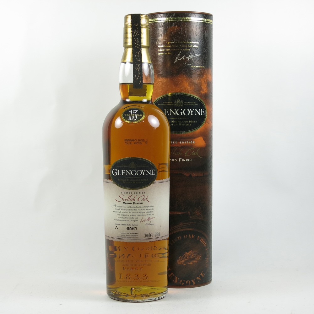 Glengoyne 15 Year Old Scottish Oak Finish Whisky Auctioneer