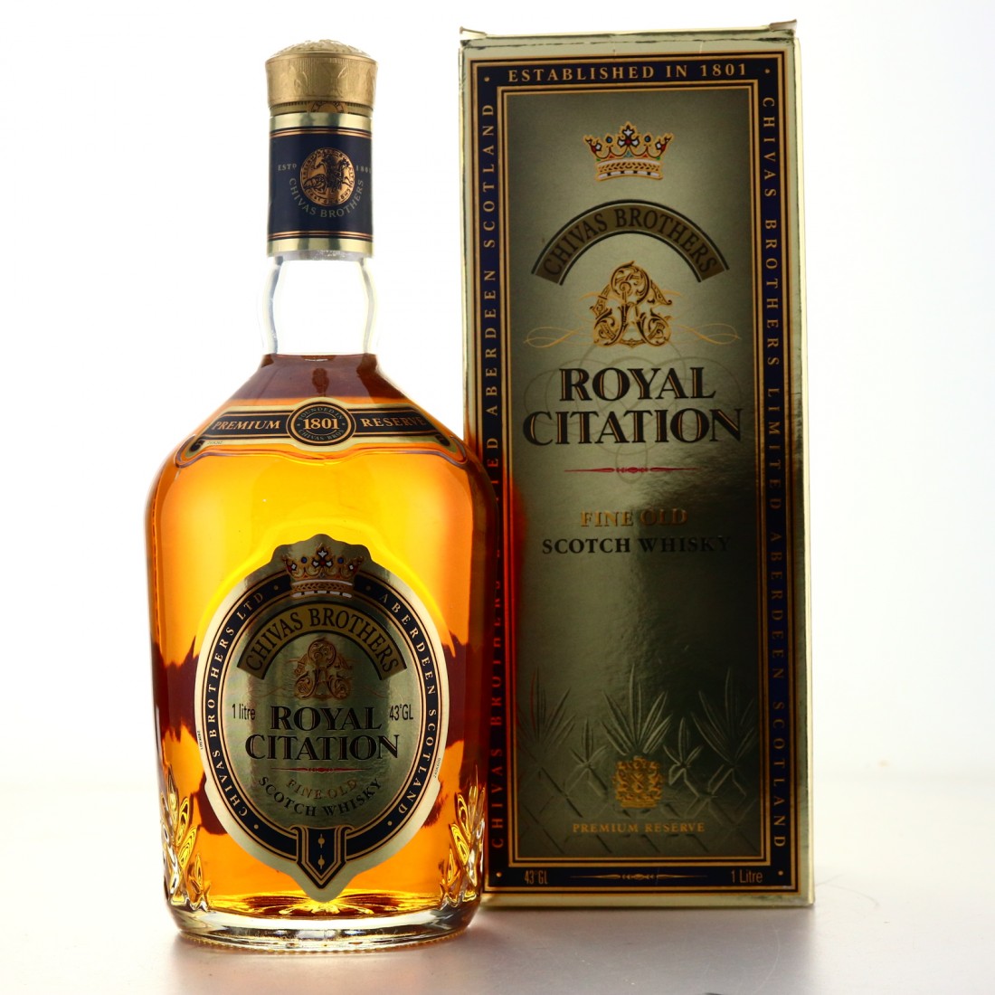 Chivas Brothers Royal Citation 1990s 1 Litre Whisky Auctioneer