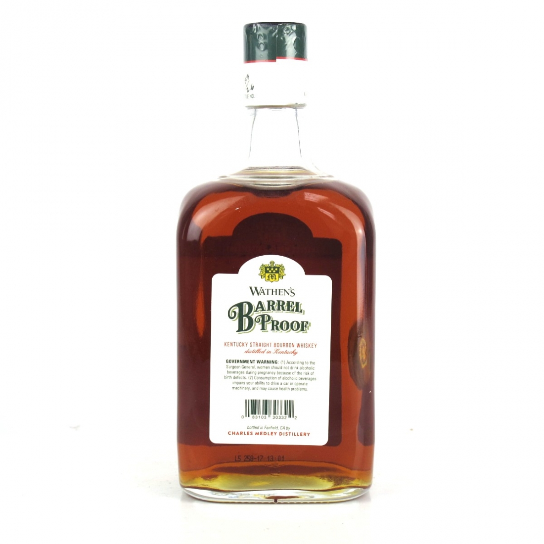 wathen's barrel proof bourbon