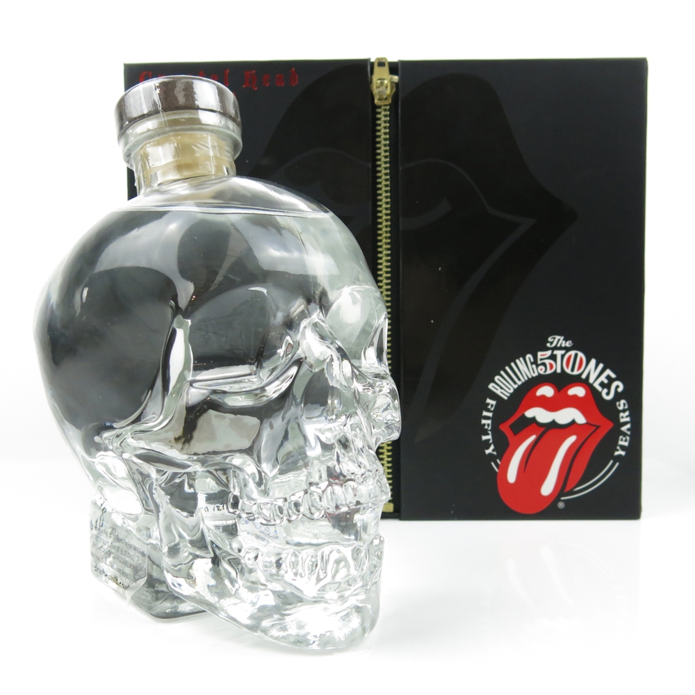 Crystal Skull Vodka Rolling Stones 50th Anniversary Whisky Auctioneer