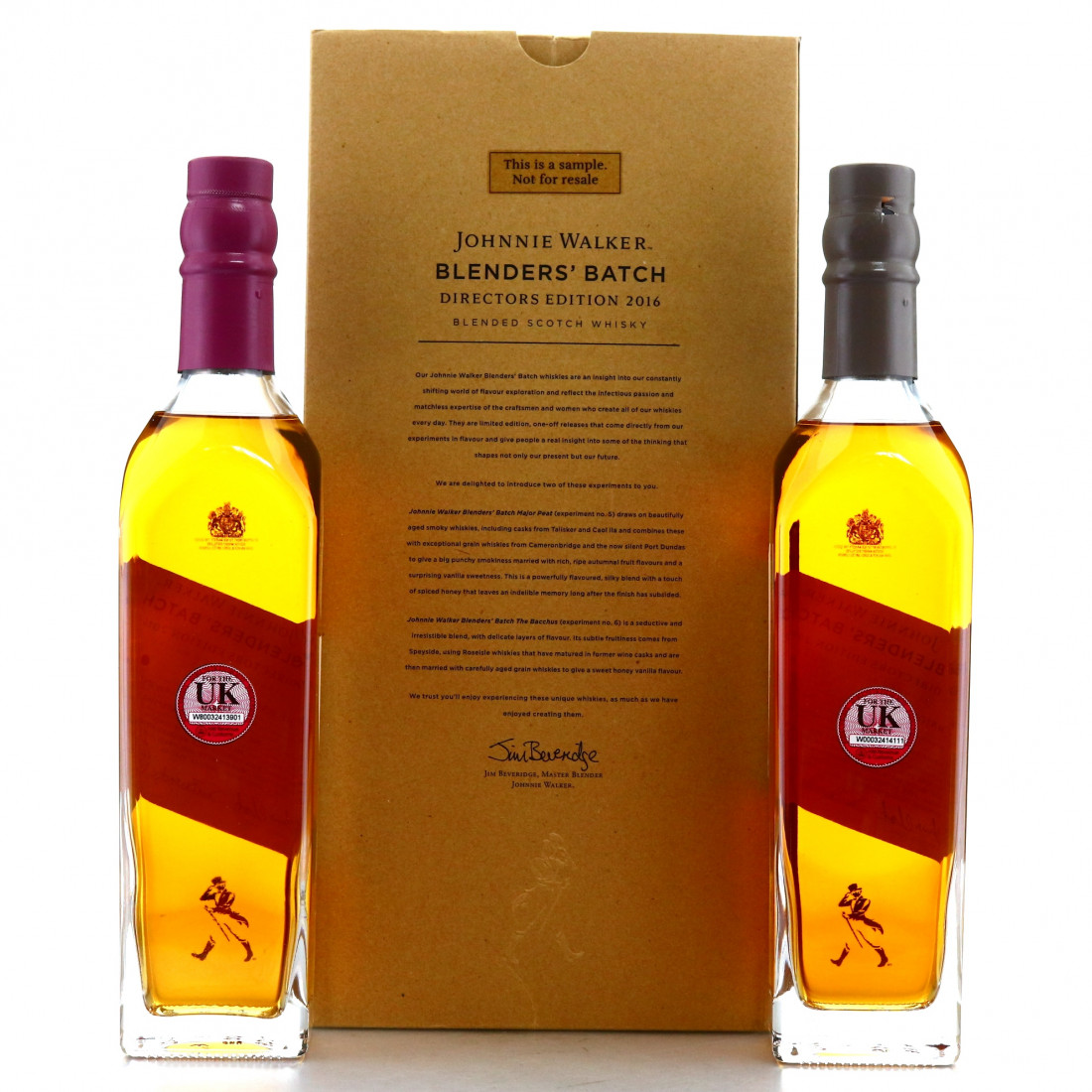 Johnnie Walker Blenders' Batch Director's Edition 2016 2 x 50cl / The