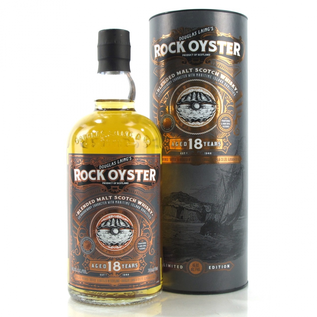 Rock Oyster 18 Year Old Whisky Auctioneer