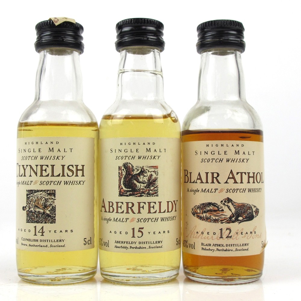 Flora And Fauna Single Malt Whisky Selection 3 x 5cl Whisky Auctioneer