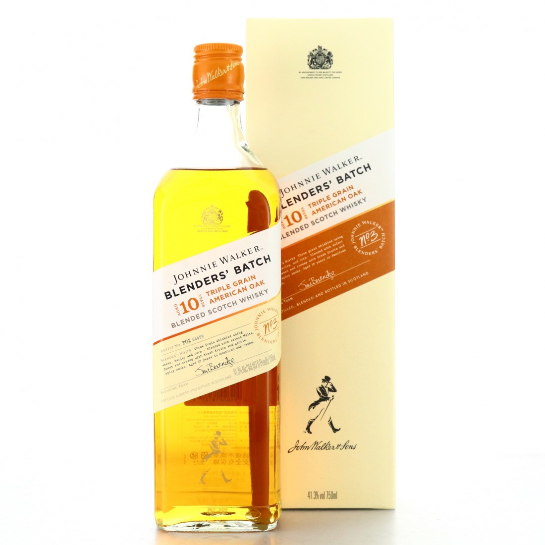 Johnnie Walker 10 Year Old Blenders' Batch 3 Triple Grain 75cl / US