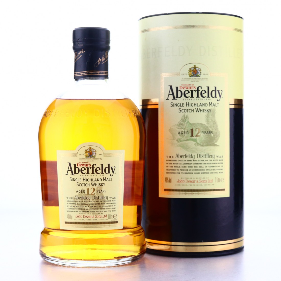 Aberfeldy 12 Year Old 1 Litre pre-2014 | Whisky Auctioneer