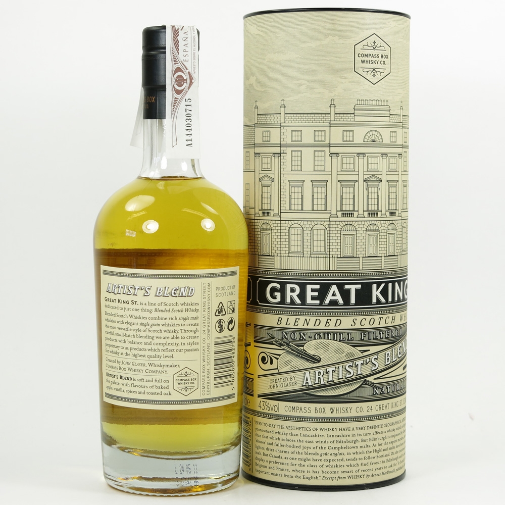 Compass Box Great King Street Whisky Auctioneer