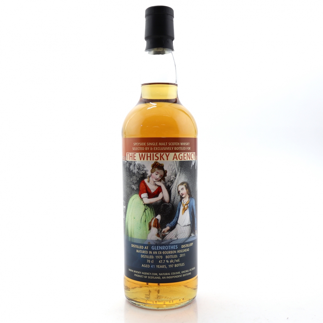 Glenrothes 1970 Whisky Agency 41 Year Old Whisky Auctioneer