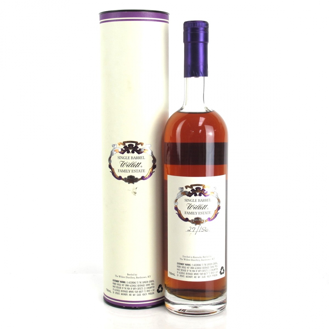 Willett Family Estate 11 Year Old Single Barrel Bourbon Whisky Auctioneer