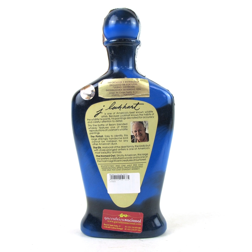 Beam's Kentucky Whiskey Decanter / Pintail Whisky Auctioneer