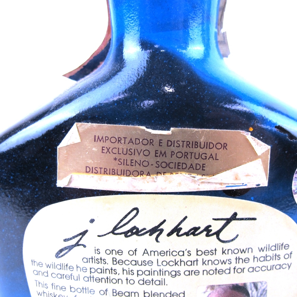 Beam's Kentucky Whiskey Decanter / Pintail Whisky Auctioneer