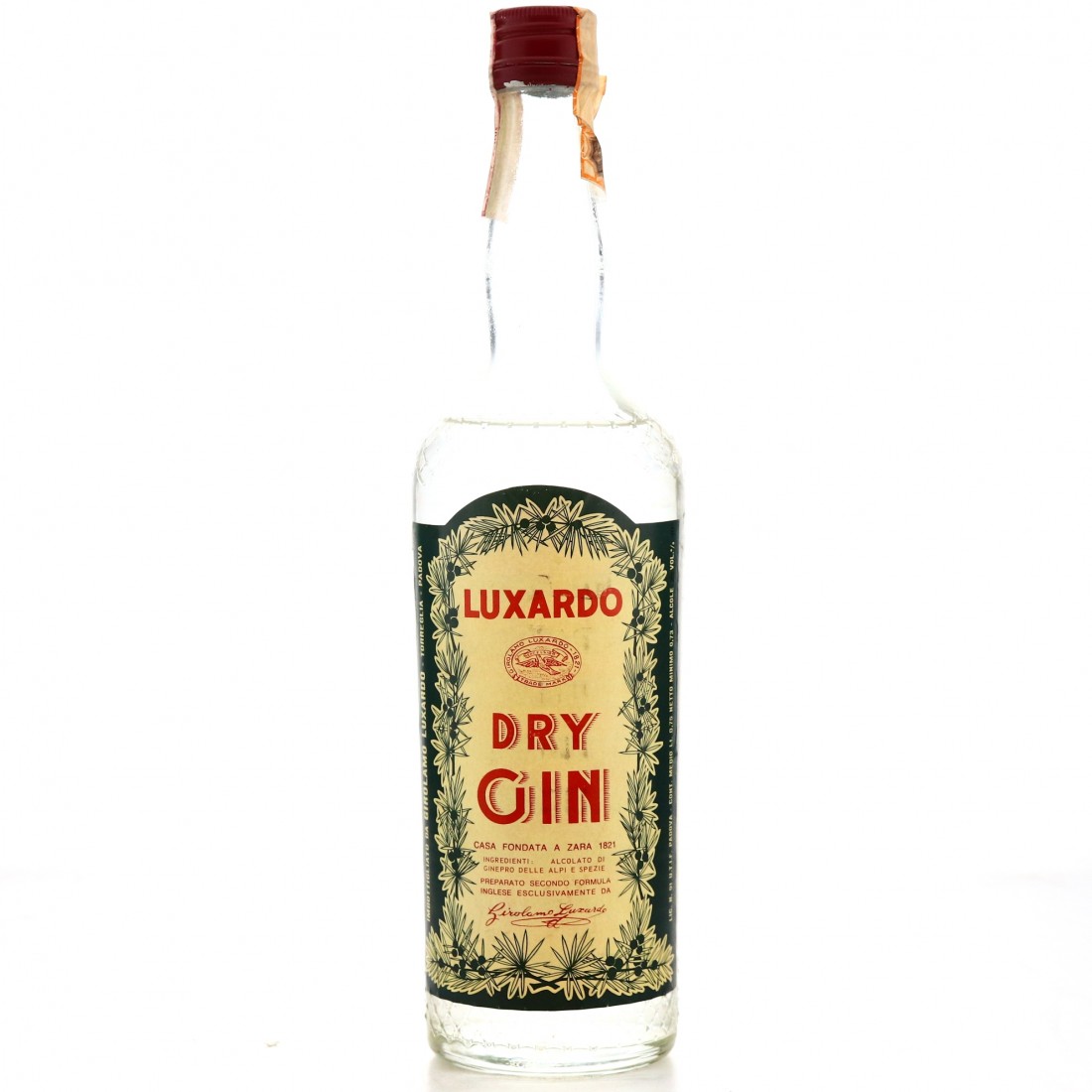 Luxardo Dry Gin 1970's Whisky Auctioneer