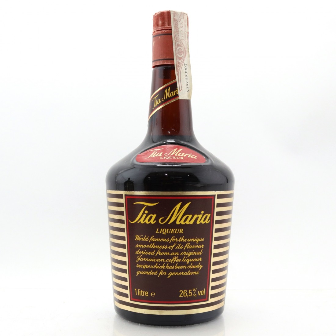 Tia Maria 1 Litre Whisky Auctioneer
