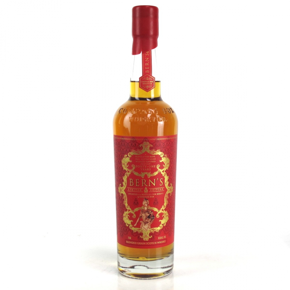 Compass Box Bern's 41 Year Old Blended Grain 75cl / US Import Whisky Auctioneer