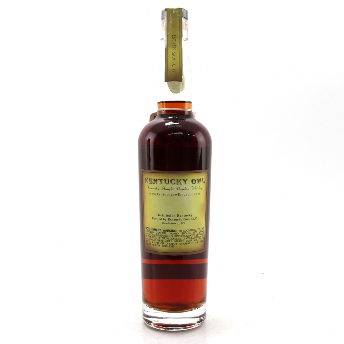 Kentucky Owl Straight Bourbon Batch 4 / Signed by Dixon Dedman