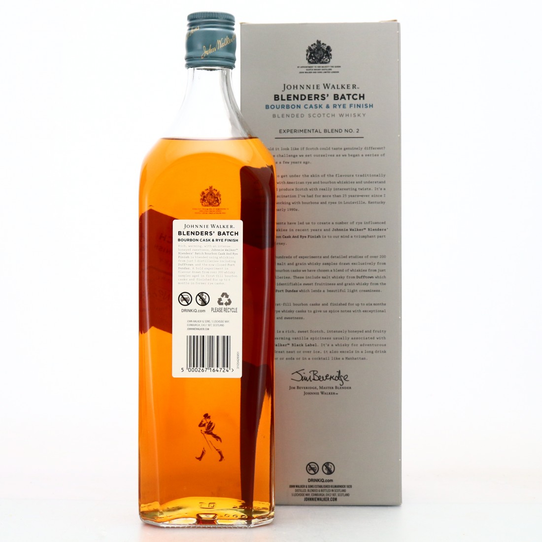 Johnnie Walker Blenders' Batch 2 1 Litre / Bourbon Cask & Rye Finish