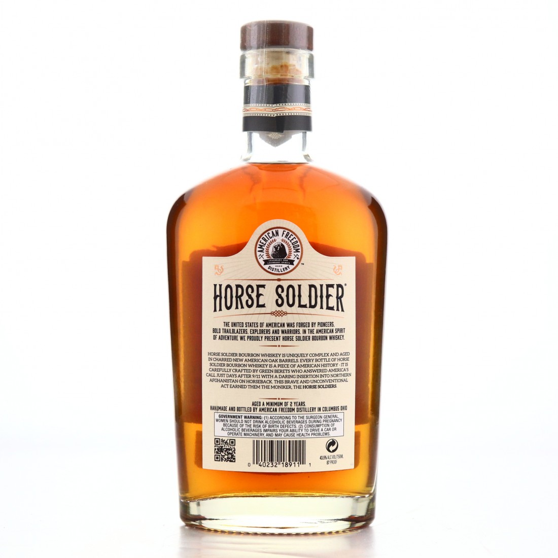 Horse Soldier Straight Bourbon Whiskey Whisky Auctioneer