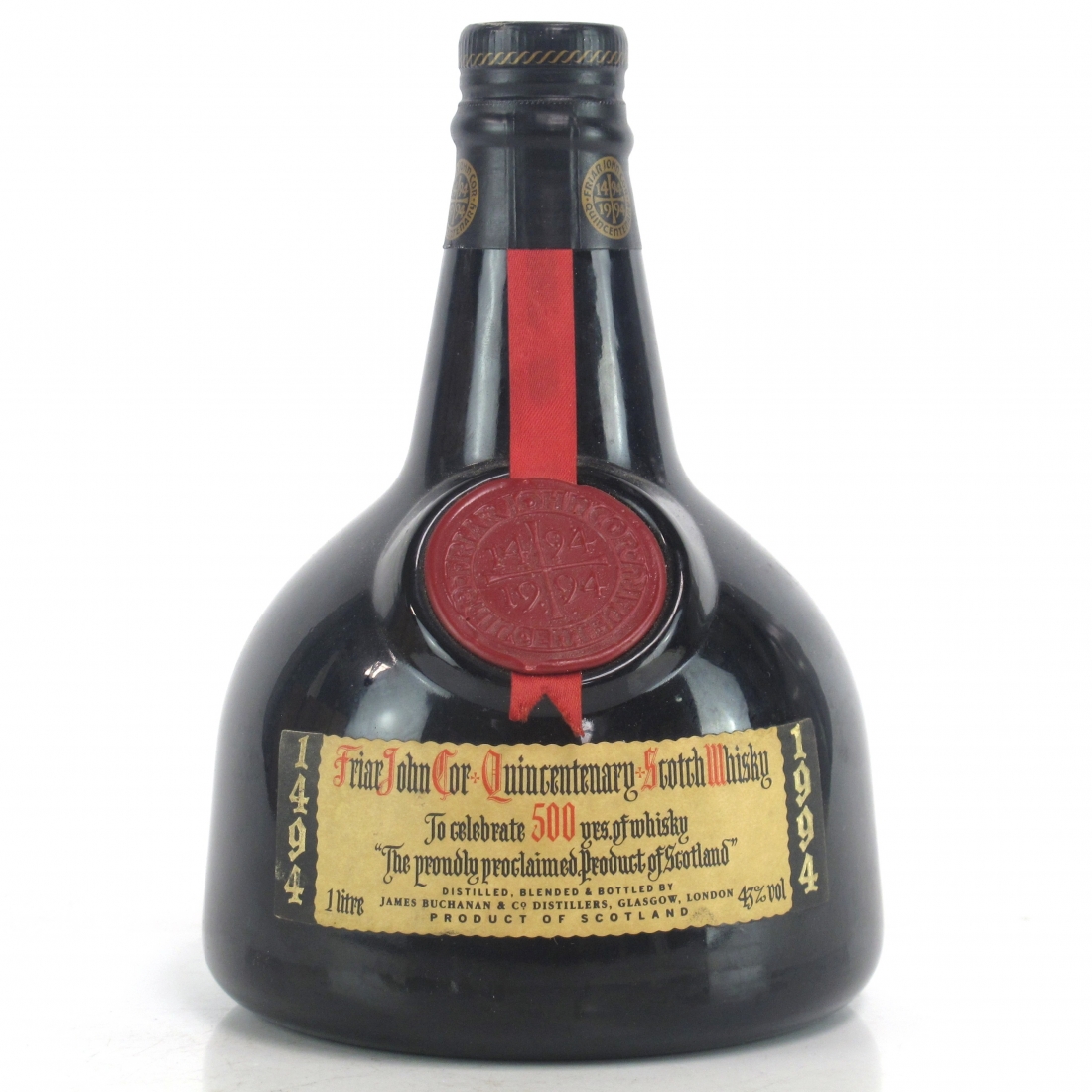 Friar John Cor Quincentenary Whisky Auctioneer