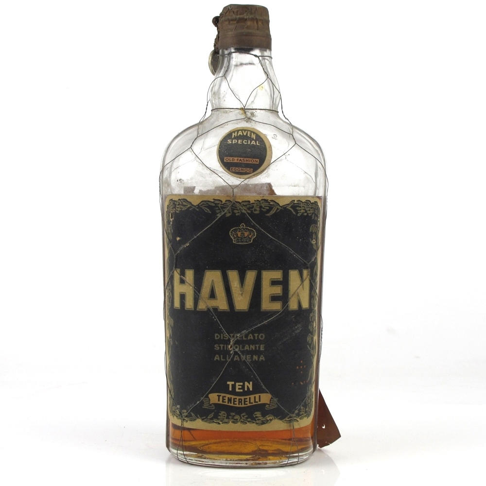 Haven Ten Eggnog 1950s 1 Litre / Low Fill Whisky Auctioneer