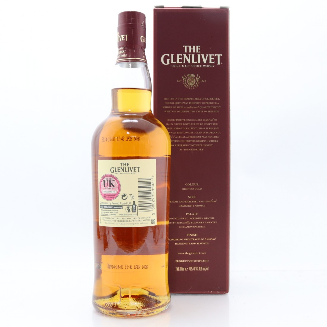 Glenlivet 15 Year Old French Oak Reserve Whisky Auctioneer