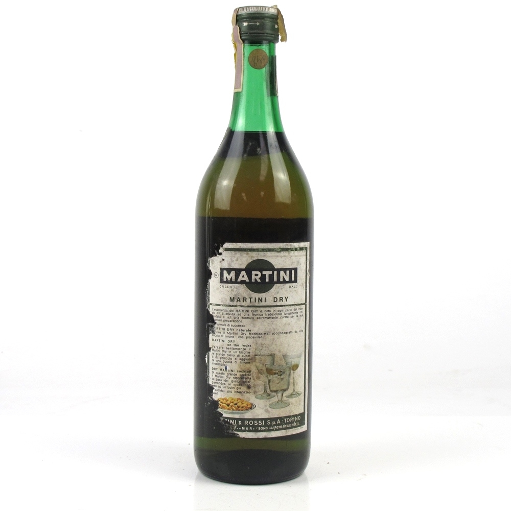 Martini Dry 1 Litre 1990s Whisky Auctioneer