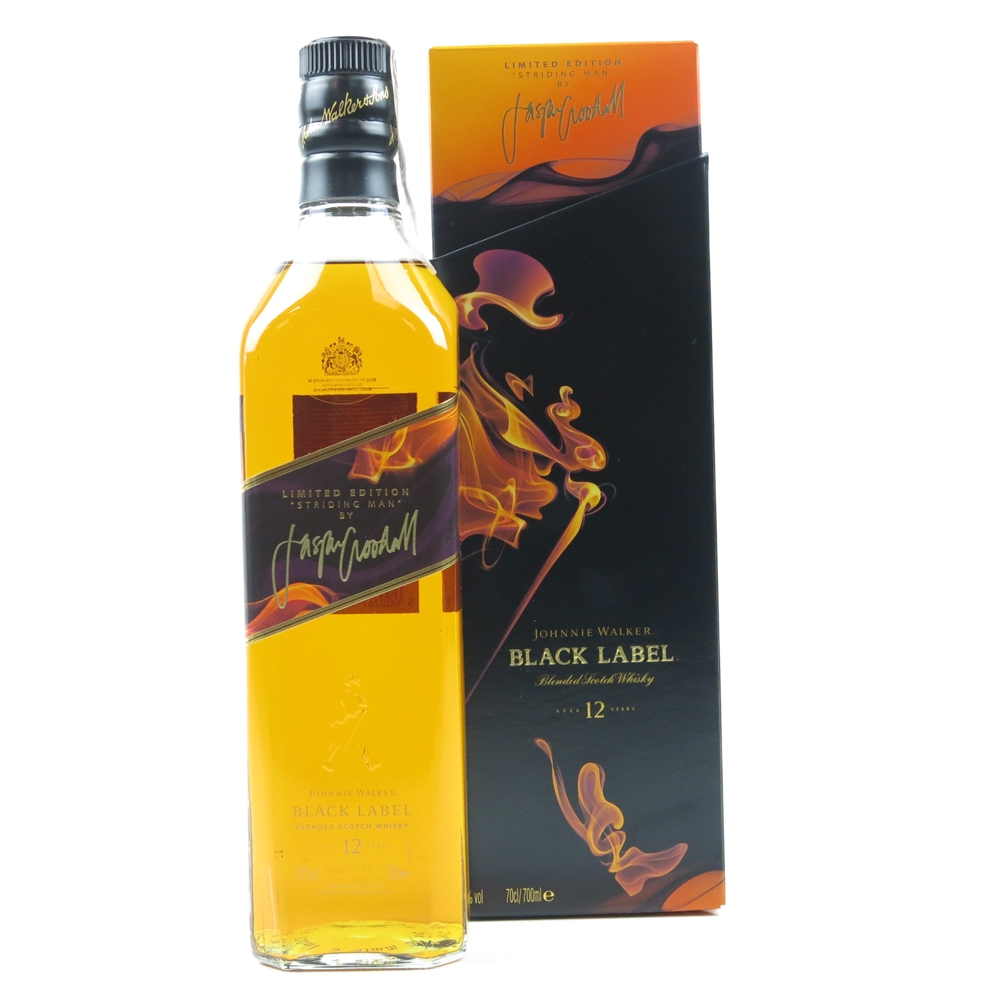 Johnnie Walker Black Label Jasper Goodall limited Edition Whisky