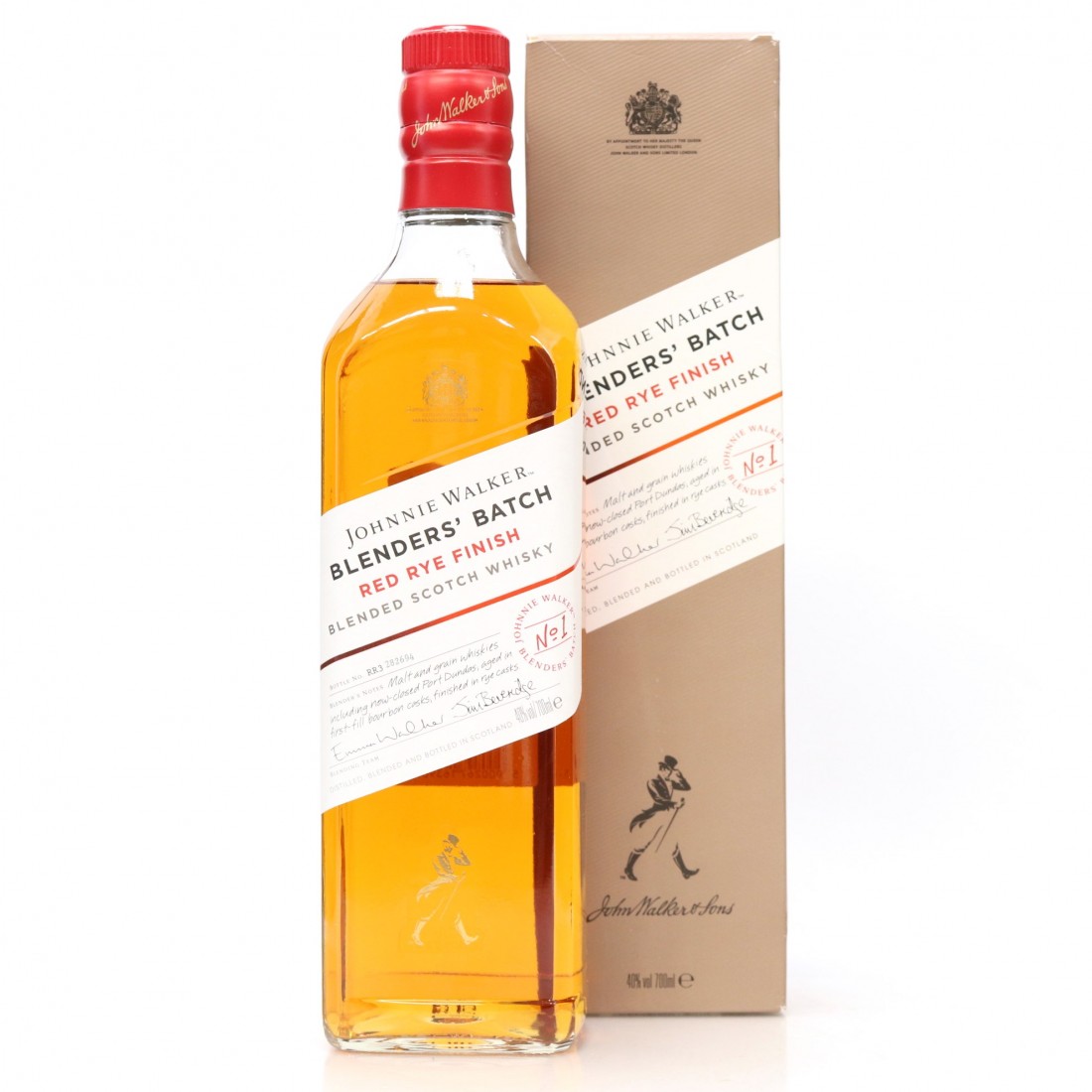 Johnnie Walker Blenders' Batch 1 Red Rye Finish Whisky Auctioneer