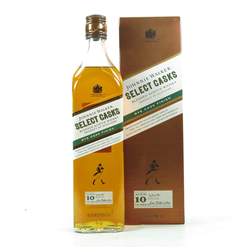 Johnnie Walker Select Casks 10 Year Old / Rye Cask Finish 75cl / US