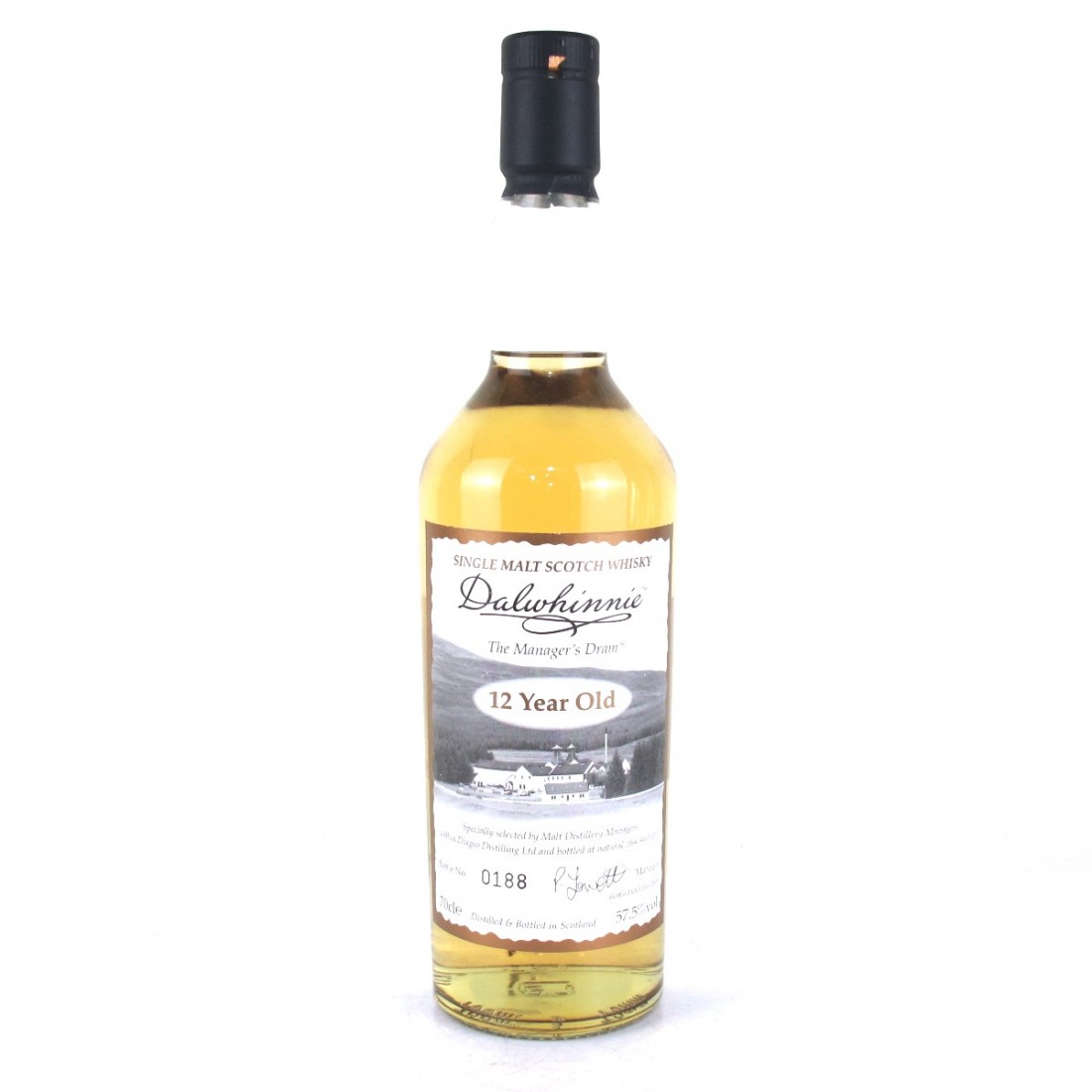 Dalwhinnie 12 Year Old Manager's Dram 2009 Whisky Auctioneer