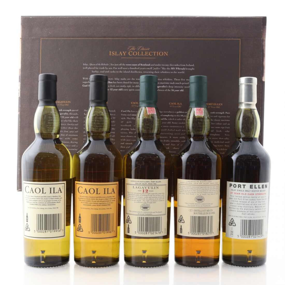 Islay Collection 5 x 20cl / Including Port Ellen 6th Release