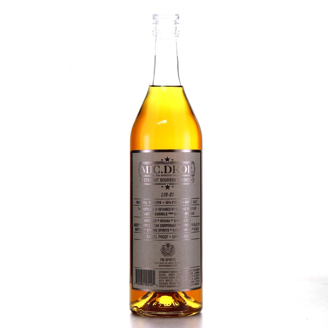 Mic Drop 4 Year Old Straight Bourbon Whisky Auctioneer