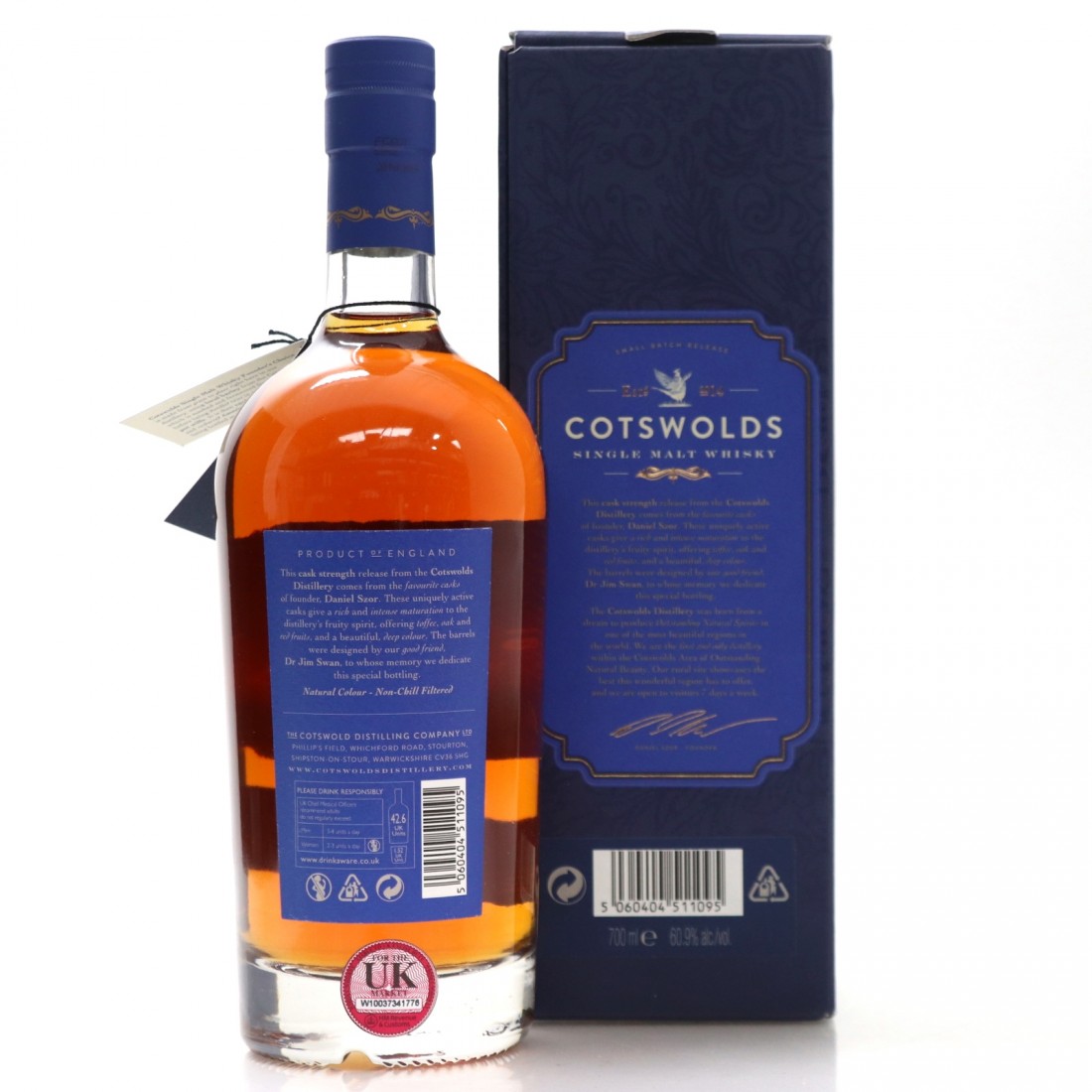 Cotswolds Founder's Choice Batch 1 Whisky Auctioneer
