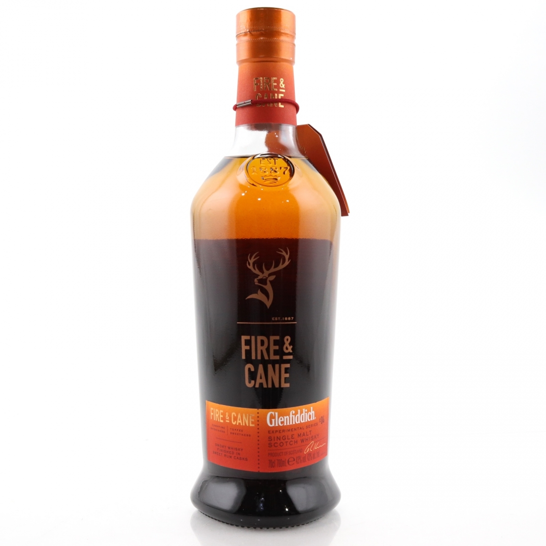 Glenfiddich Experimental Series 4 Fire and Cane Whisky Auctioneer