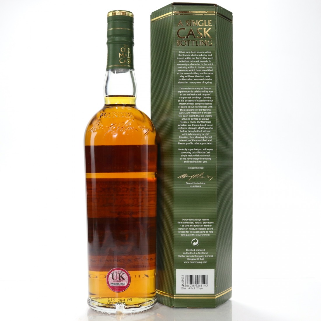 Blair Athol 1995 Hunter Laing 23 Year Old Whisky Auctioneer