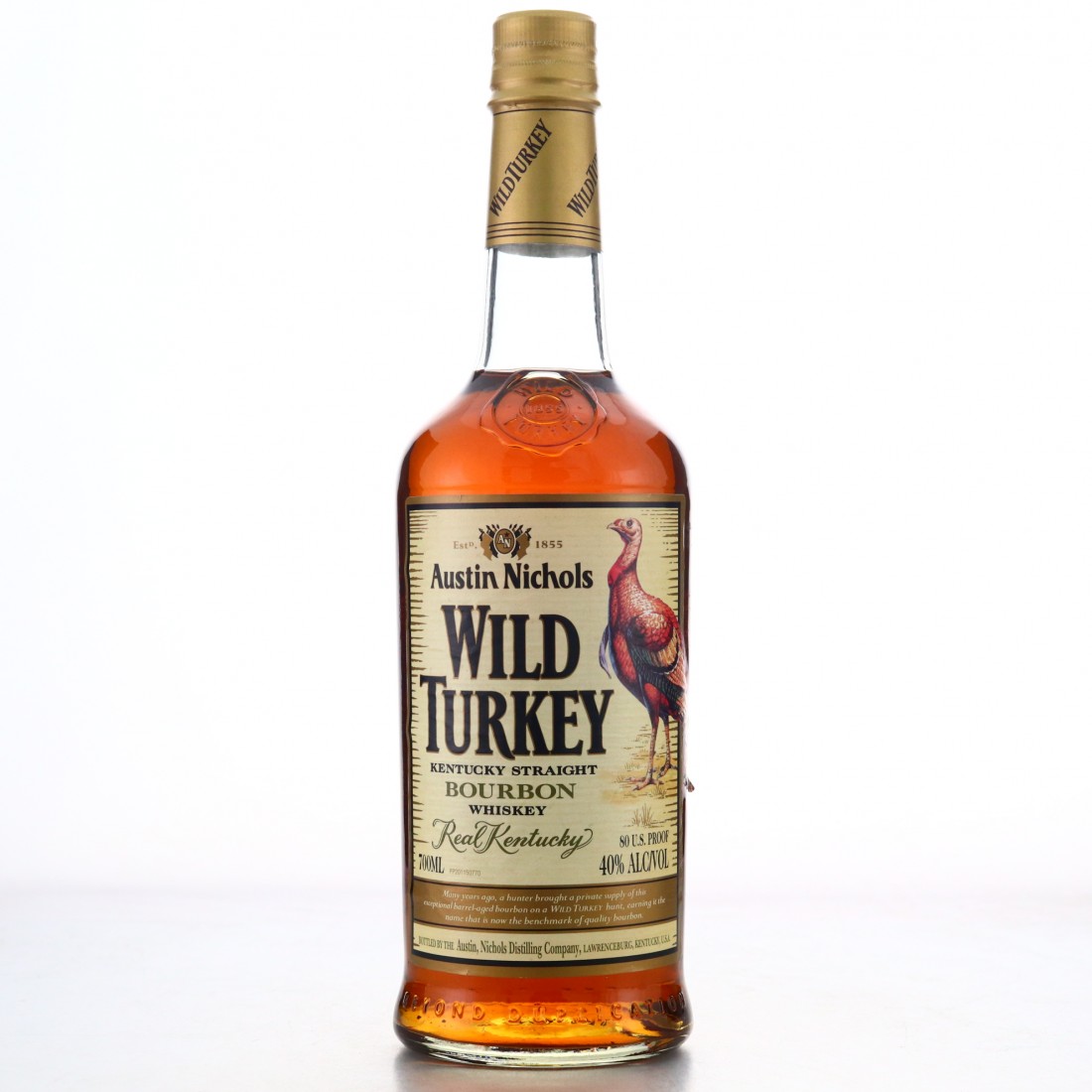 Wild Turkey Kentucky Straight Bourbon 1990s Whisky Auctioneer