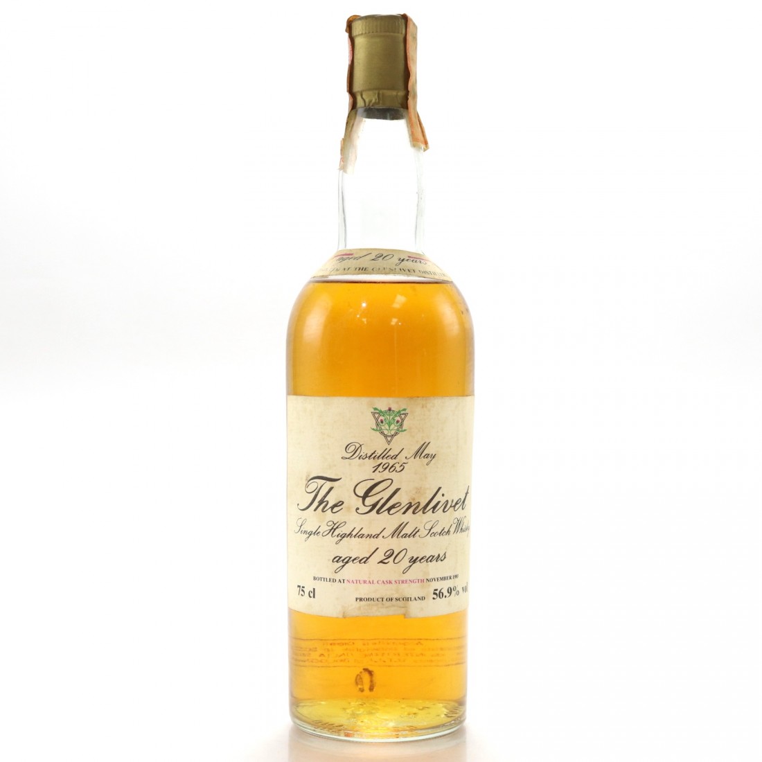 Glenlivet 1965 Intertrade 20 Year Old Whisky Auctioneer