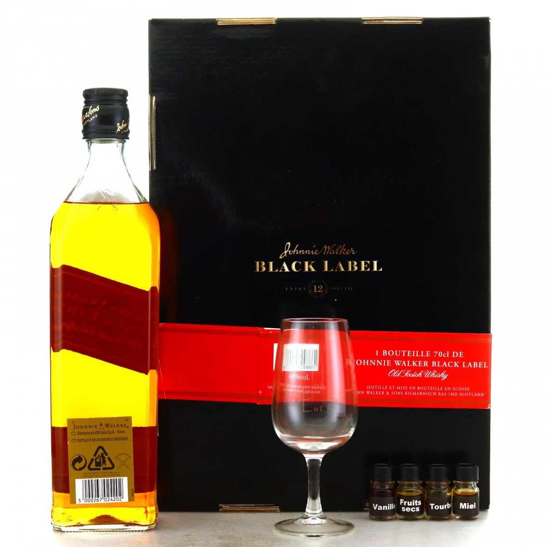 Johnnie Walker Black Label 12 Year Old Nosing Kit Whisky Auctioneer
