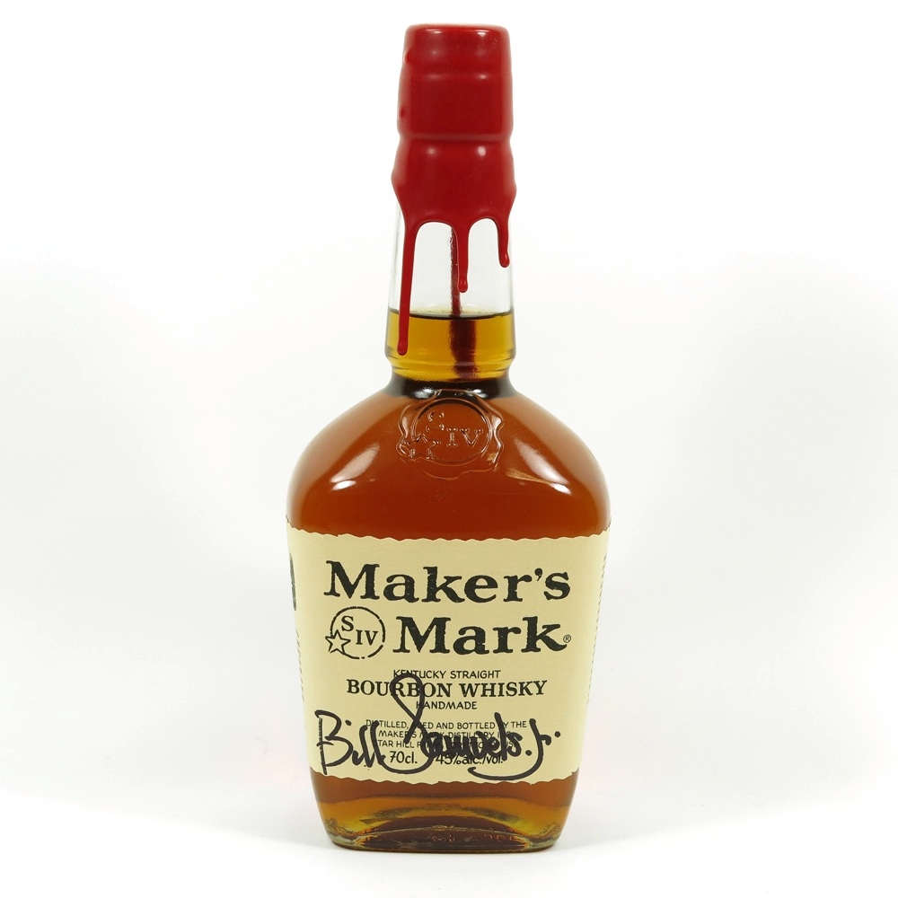Maker's Mark Bourbon / Signed Whisky Auctioneer