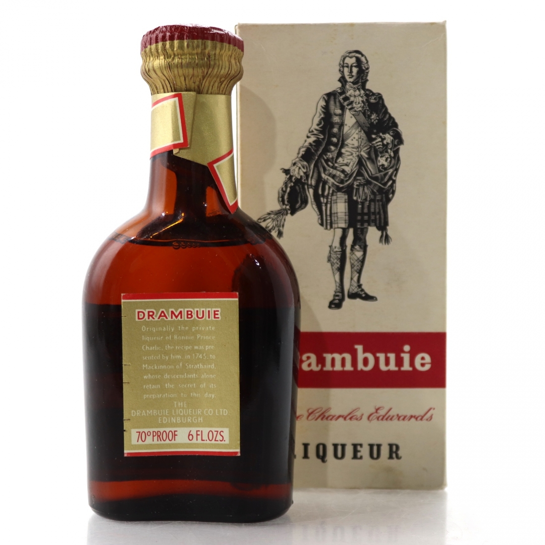 Drambuie 1970s Quarter Bottle Whisky Auctioneer