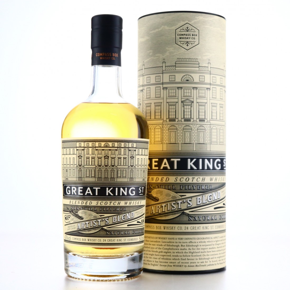 Compass Box Great King Street Artist's Blend 50cl Whisky Auctioneer