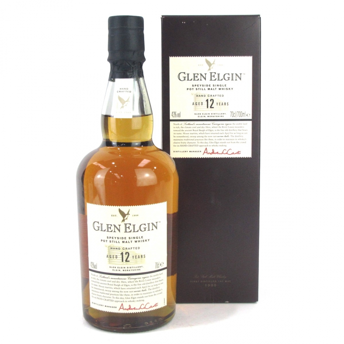Glen Elgin 12 Year Old Whisky Auctioneer