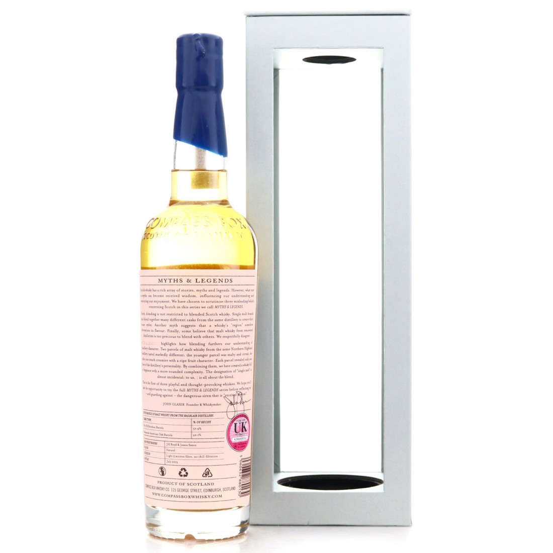 Balblair Compass Box Myths and Legends I Whisky Auctioneer