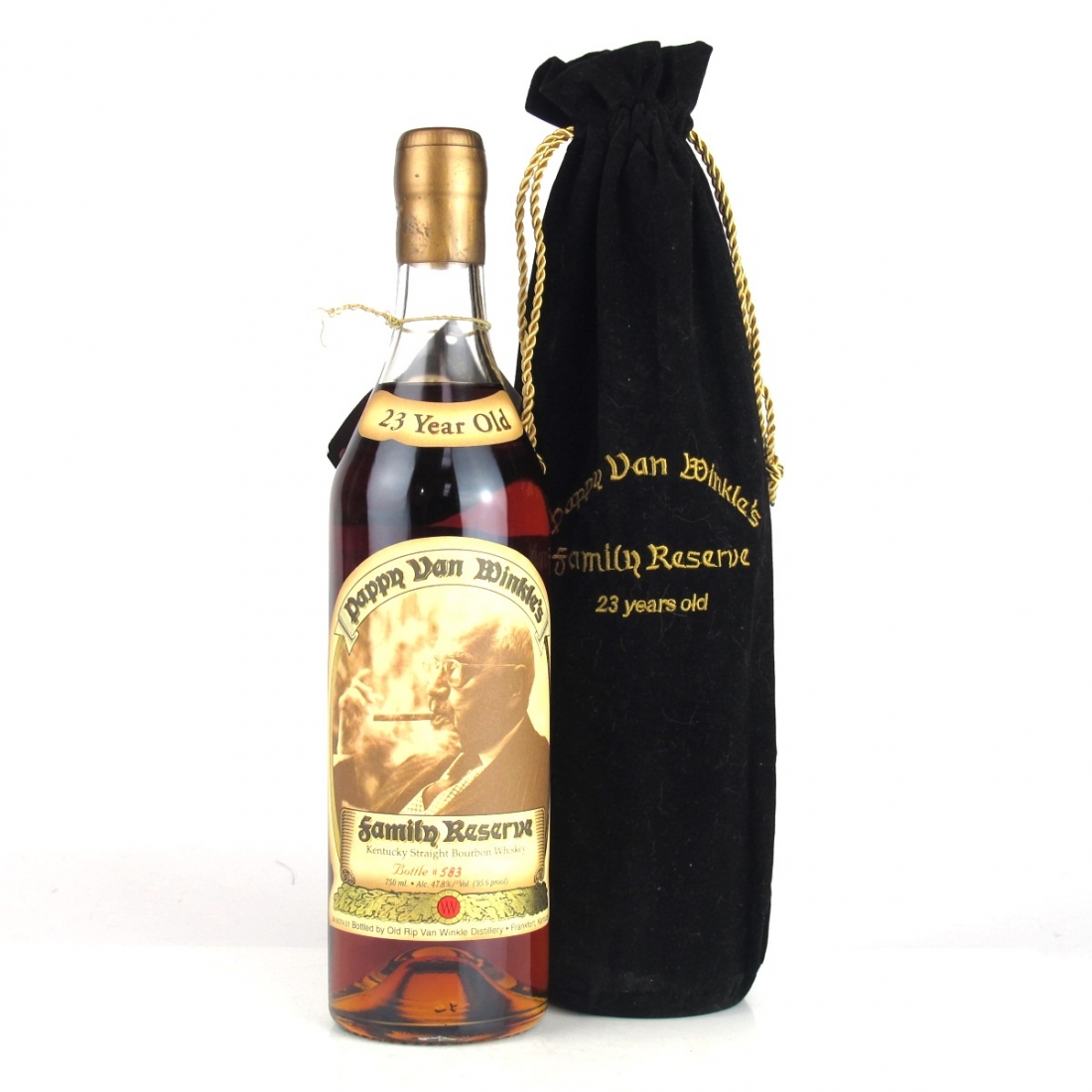 Pappy Van Winkle 23 Year Old Family Reserve / Wax Seal 2003 Whisky Auctioneer