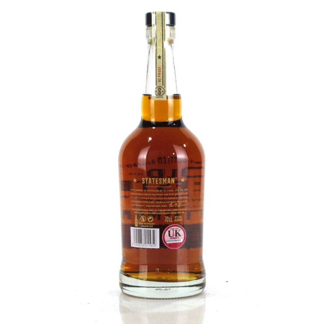 Old Forester Statesman / Kingsman Golden Circle Whisky Auctioneer